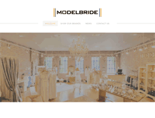 Tablet Screenshot of modelbride.com